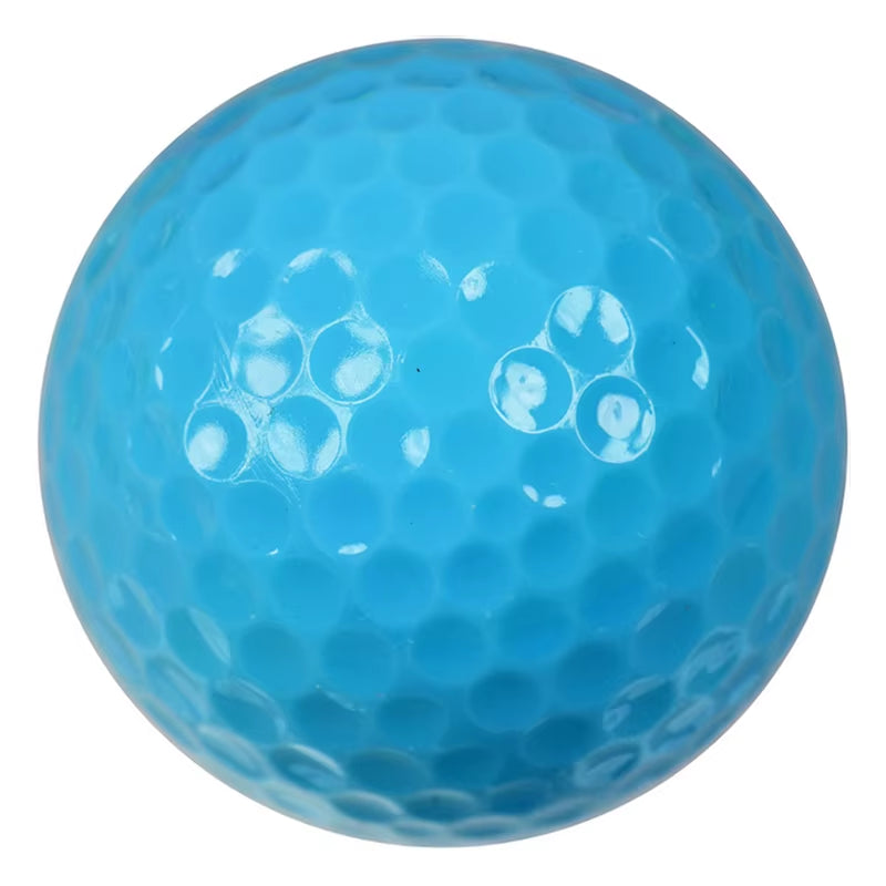 1Pc Colorful Golf Ball Balls 2 Layers Practice Ball for Golfer Dropshiping Red Blue Pink Green Orange Yellow 44G/Pcs