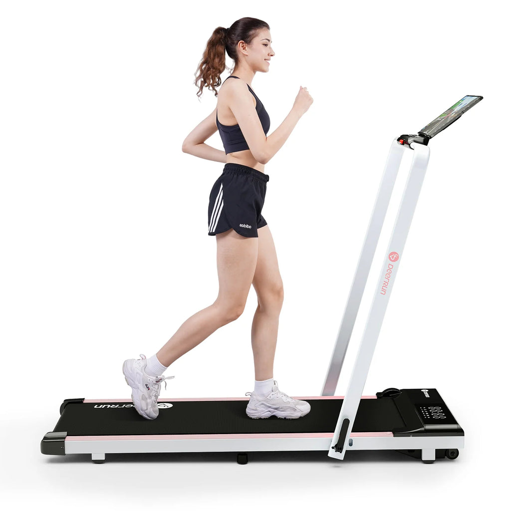 Deerrun A5 Pro Smart 2-In-1 Folding Walkingpad with Handrail