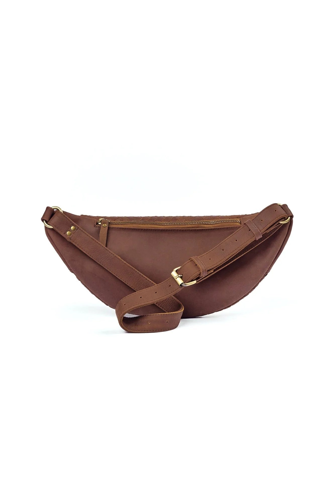 Woven Atlas - Saddle (Dark)