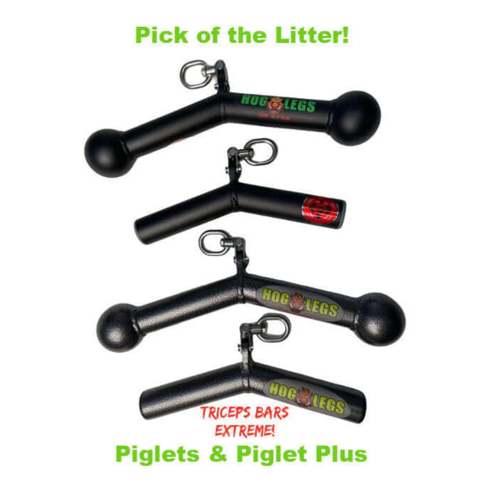 'Piglet Plus' Triceps Bar Has Balls of Steel!