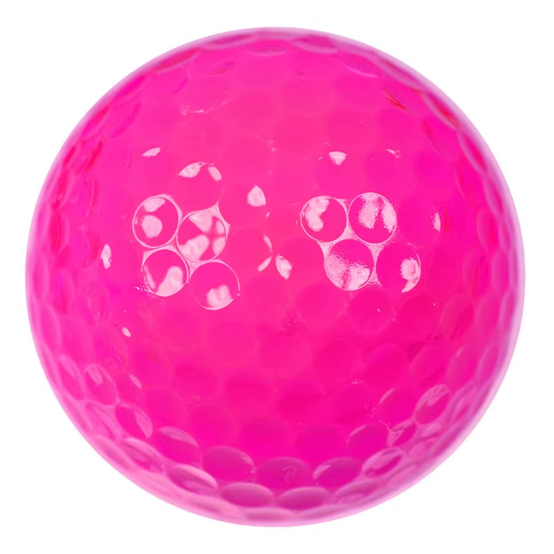 1Pc Colorful Golf Ball Balls 2 Layers Practice Ball for Golfer Dropshiping Red Blue Pink Green Orange Yellow 44G/Pcs